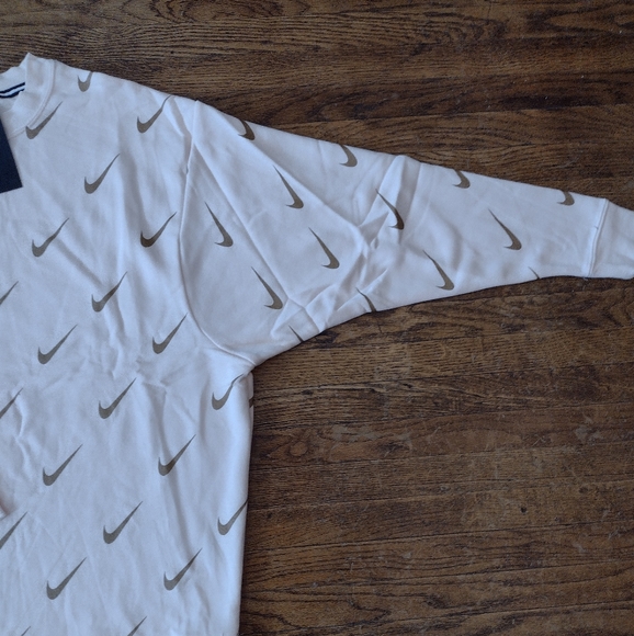 Nike Pink and Gold Logo Sweatshirt - Picture 5 of 5